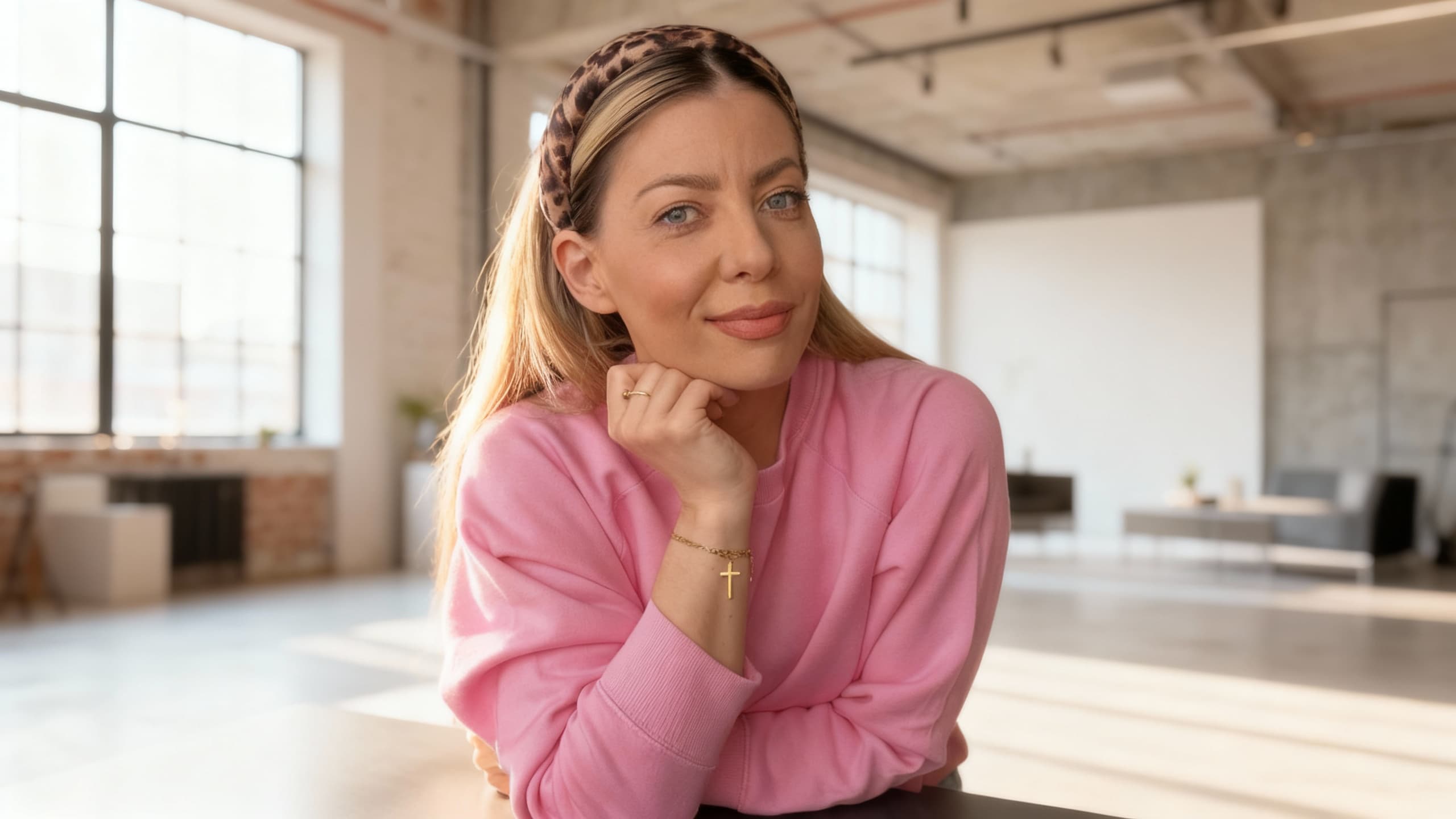 Bia casual portrait, educator helping creative professionals thrive and adapt to AI technology